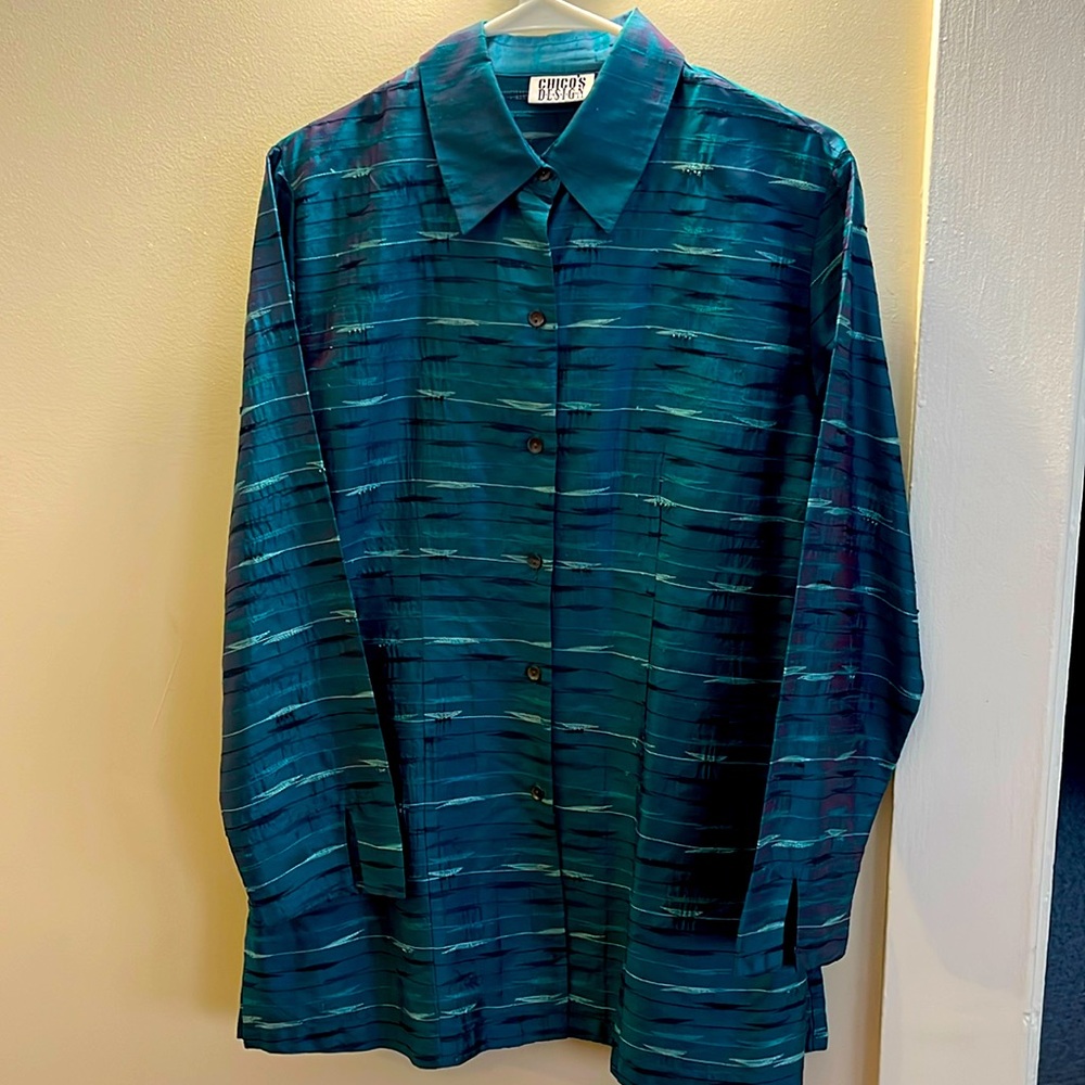 Chico’s Design Women’s Rayon Tunic, Size 1